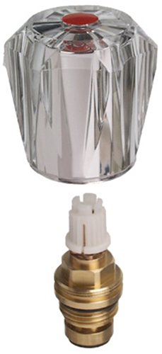 Cornat kraanbovenstuk acryl 1 2 rood ac - tec302501