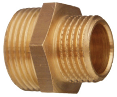 Cornat messing ms verloopnippel mm 1 1 4x1 - t396423