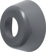 Cornat rozet 32x70mm kunststof sifon gr - tec317403r - afbeelding 1
