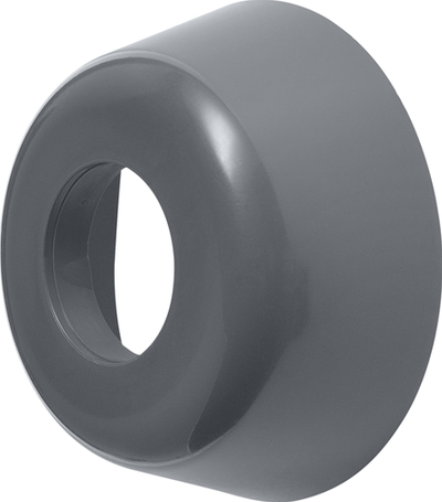 Cornat rozet 32x70mm kunststof sifon gr - tec317403r
