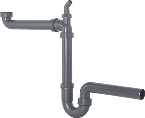 Cornat ruimtebesparende sifon 1 1 2 x40 - t353103r