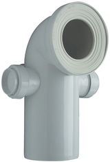 Cornat wc-afloop 90gr + 2 aflopen 50mm wi - ckabas9000 - afbeelding 1