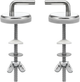 Cornat wc-bril bevestigingset ksc kstel a2 - tec364991