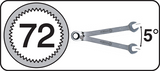Connex steek- dopsleutel 10mm - cox541010 - afbeelding 2
