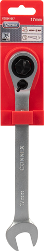 Connex cox541017 steek- ringsleutel 17mm ratel - afbeelding 2