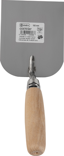 Connex plaastervoegmes 100mm rvs - cox781007