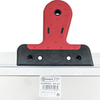 Connex afstrijkmes 600mm softgrip rvs - cox885460