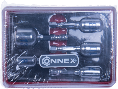 Connex bit-dopsleutels 7+8+10+13+3 8 box - coxb365001