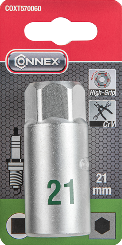 Connex 1 2 bougiedopsleutel 21mm - coxt570060