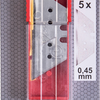 Connex vervangmesje trapeze .45mm 5st - coxt897018