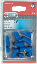 Connex oordoppen 37db en352-2 10st - coxt938711 - afbeelding 2