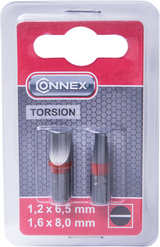 Connex bits plat 1.2x6.5mm (2st) - coxt973128 - afbeelding 2