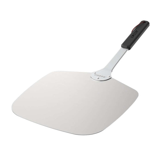 Cozze Pizzaschep Aluminium 65 cm zilver zwart