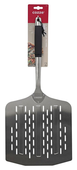 Cozze RVS Pizzaschep met ventilatiegaten 66 cm zilver