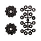 derailleurwieltjes 10 tanden 8S zwart 2 stuks