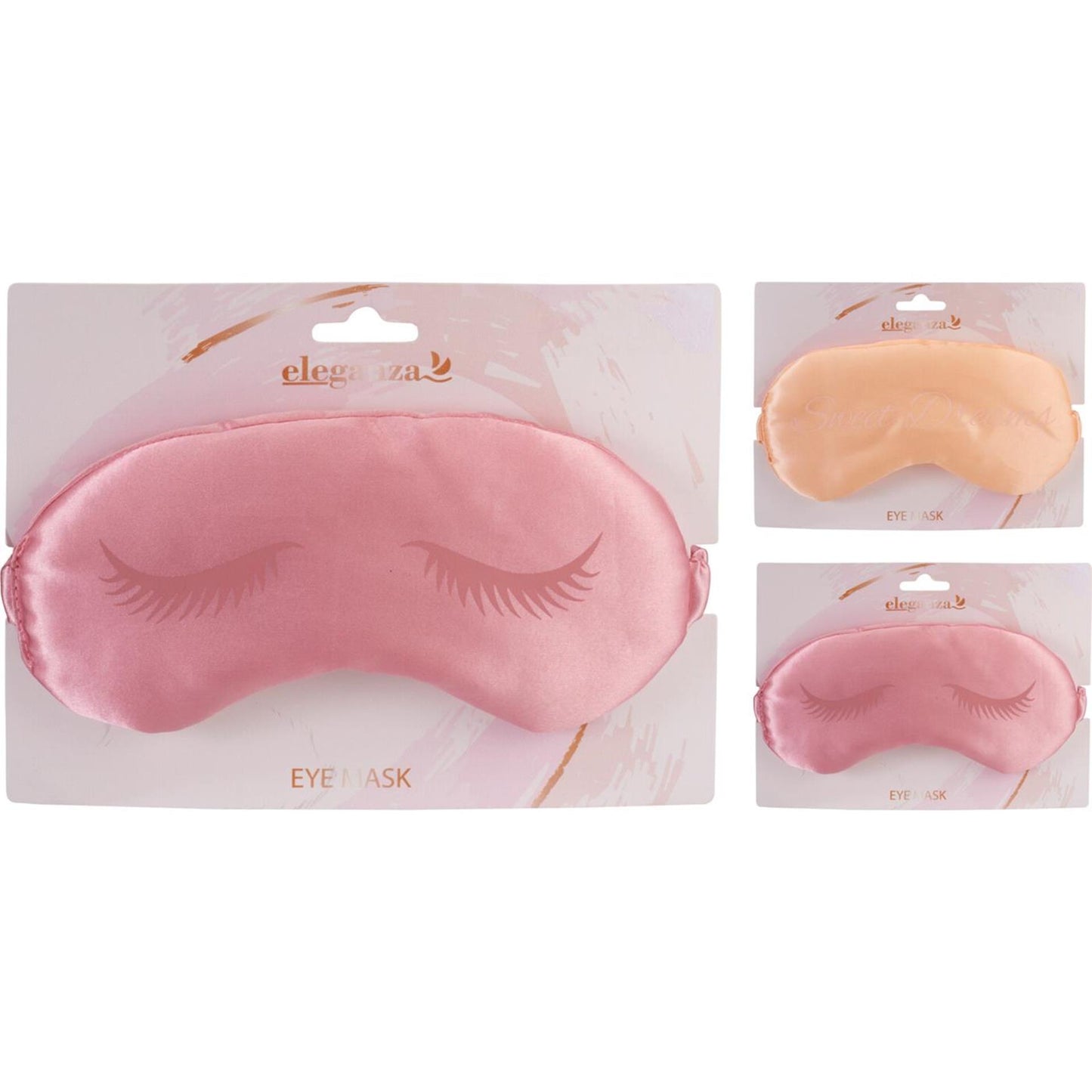 Home styling slaapmasker 2 assorti slaapmasker eleganza 2 assorti