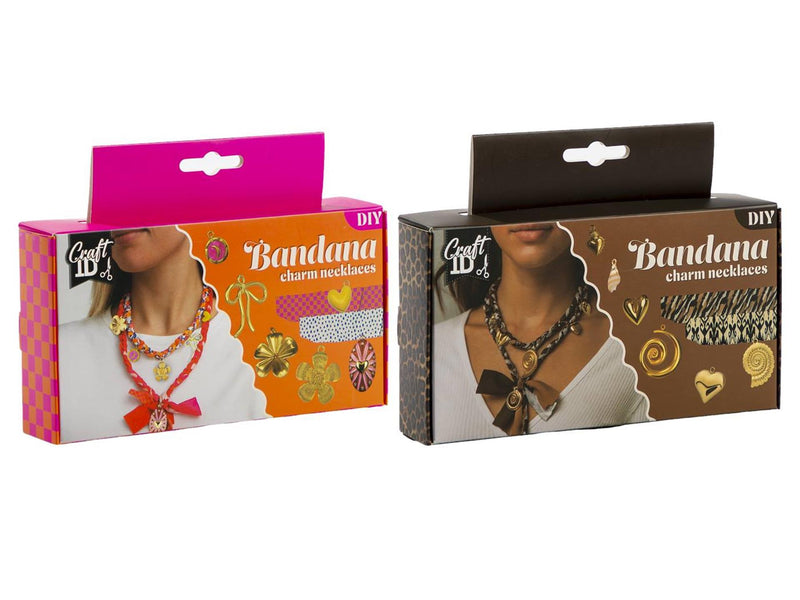 Craft id bandana ketting met bedels