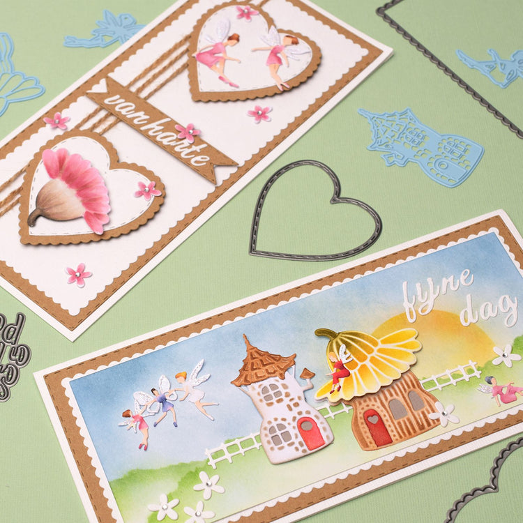 Marianne design • craftables snij- embosstencil fee
