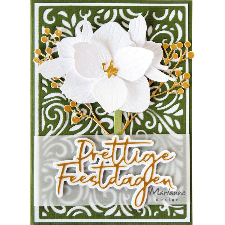 Marianne design • craftable background swirls a6