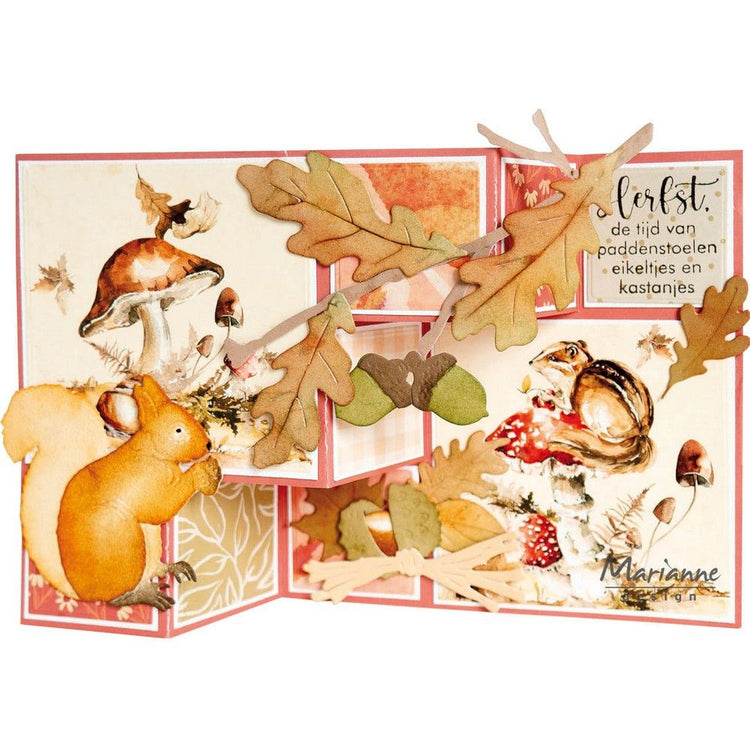Marianne design • craftable tiny's acorn chestnut