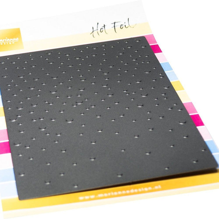 Marianne design • craftable hot foil snowy day