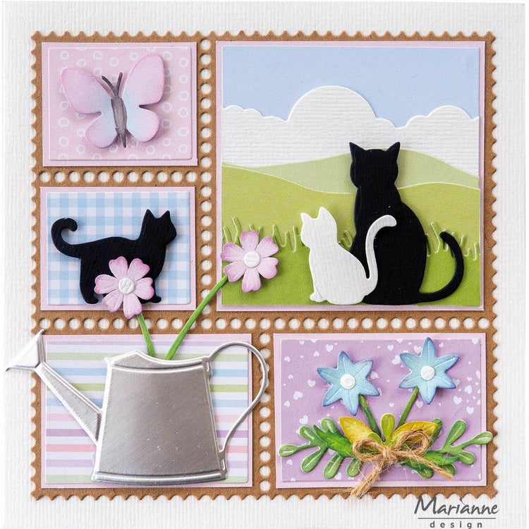 Marianne design • craftable punch die xl butterflies