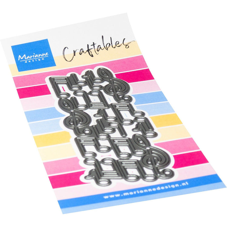 Marianne design • craftable punch die xl music