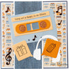 Marianne design • craftable punch die xl music