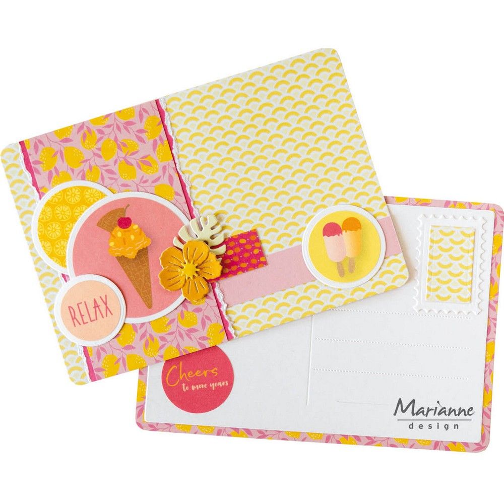 Marianne design • craftable postcard