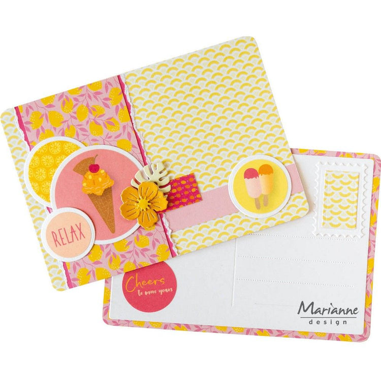Marianne design • craftable postcard