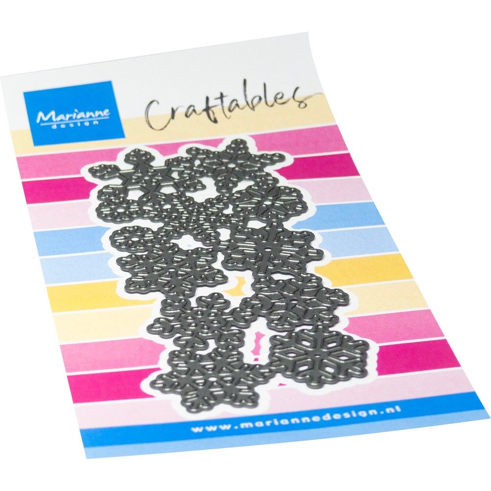 Marianne design • craftable punch die xl ice crystals