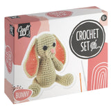 Craft id haakpakket konijntje - incl. naald en draad - afbeelding 1
