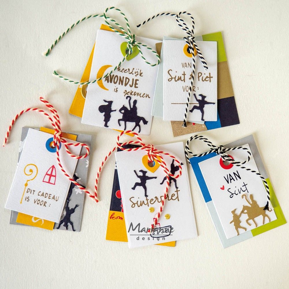 Marianne design • craftable gift labels