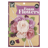 Craft id maak je eigen foam bloemen 3 ass. - afbeelding 2