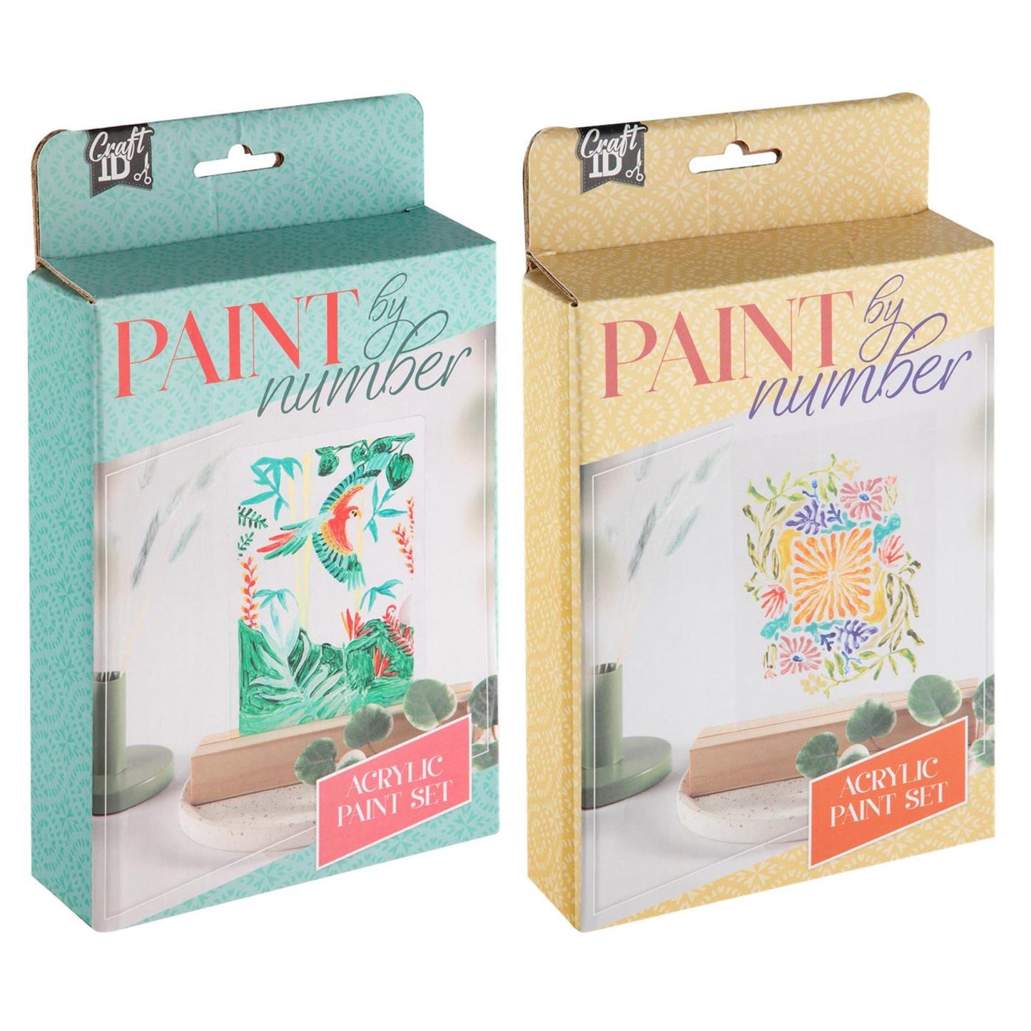 Craft id schilderen op nummer kit