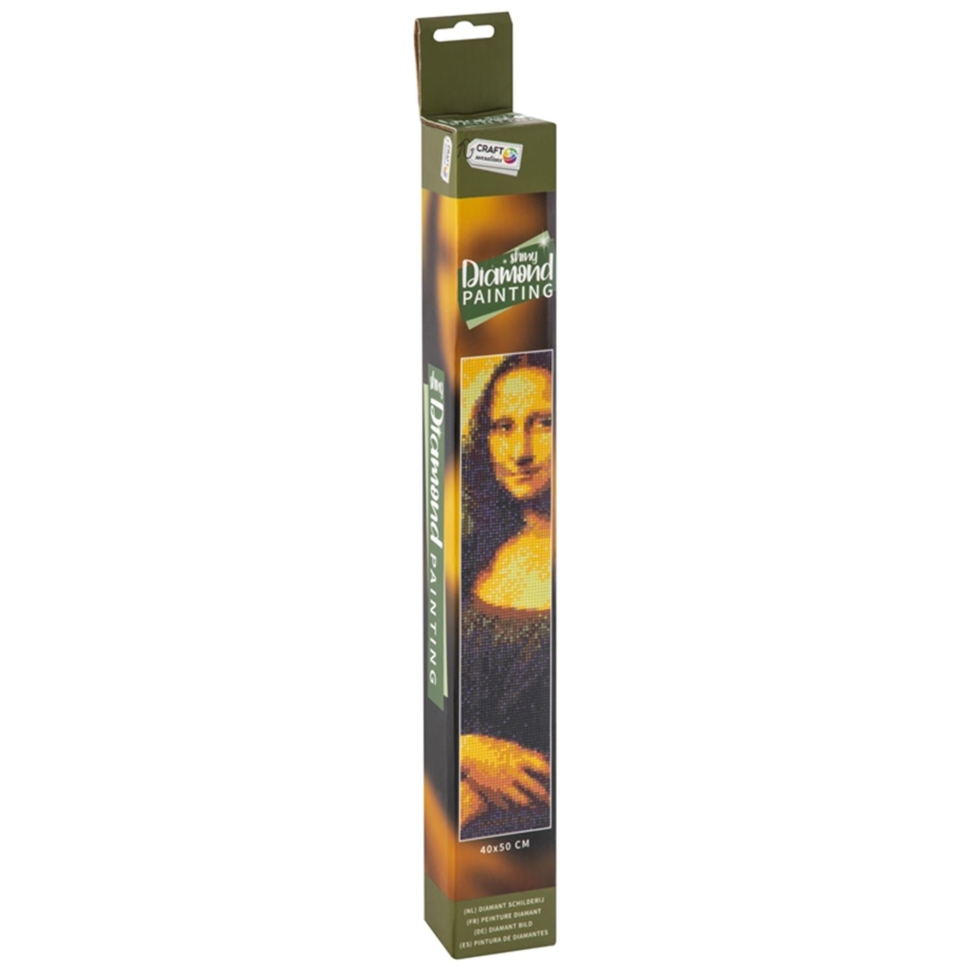 Grafix diamond painting mona lisa 40x50cm