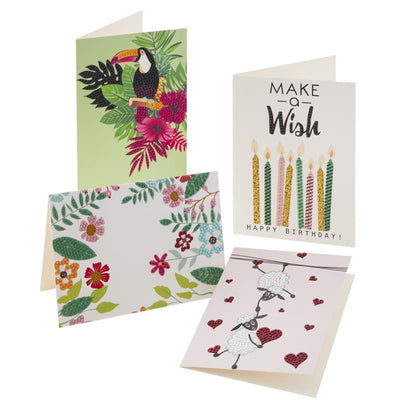Grafix diamond painting kaarten maken