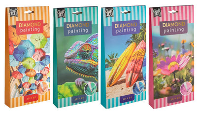 Craft id diamond painting 30x40cm 4 assorti
