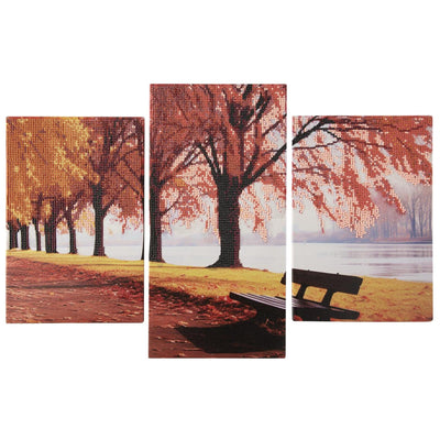 Creative craft group diamond painting drieluik set - landschap