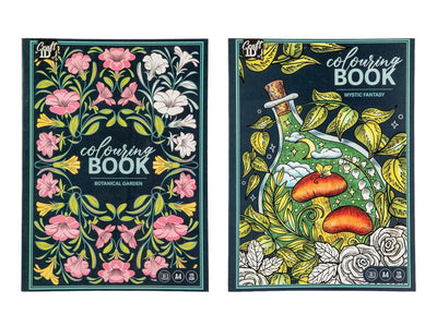 Craft id kleurboek 29,7x22cm, 32 sheets 2ass