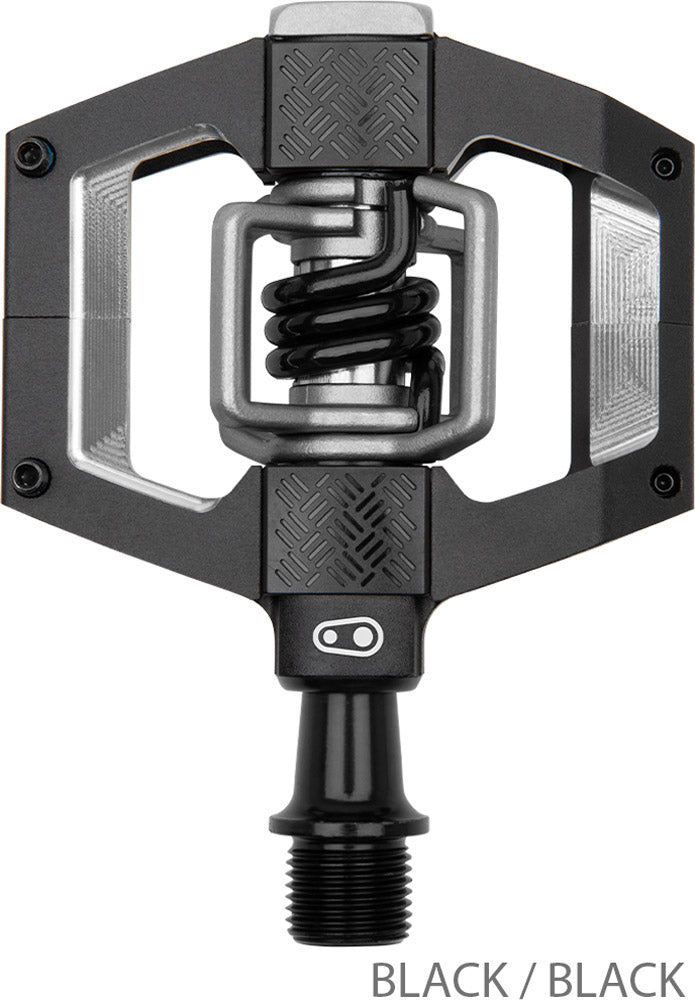 Crankbrothers mallet trail clipless pedals | champagne black