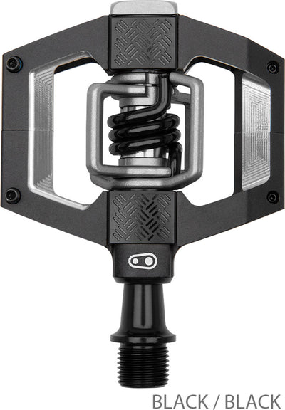 Crankbrothers mallet trail clipless pedals | purple black