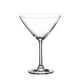 Crystal bohemia martiniglas colibri 280ml 6 stuks