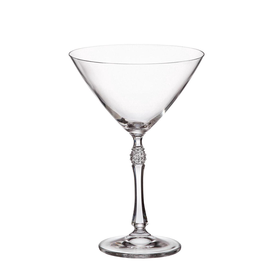 Crystal bohemia martiniglas parus 280ml 6 stuks