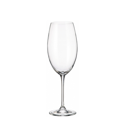 Crystal bohemia rode wijnglas fulica 630ml 6 stuks