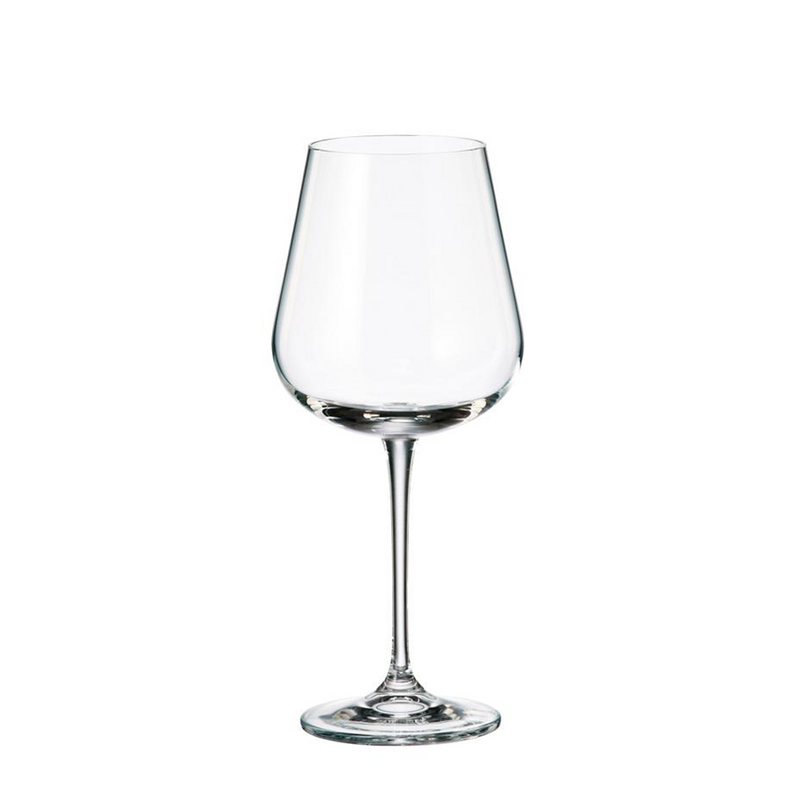 Crystal bohemia rode wijnglas strix 580 ml 6 stuks