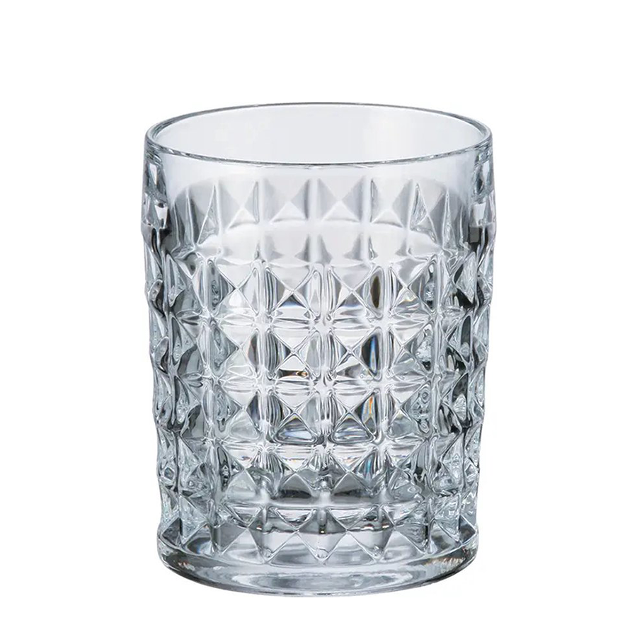 Crystal bohemia tumblerglas diamond 230 ml 6 stuks
