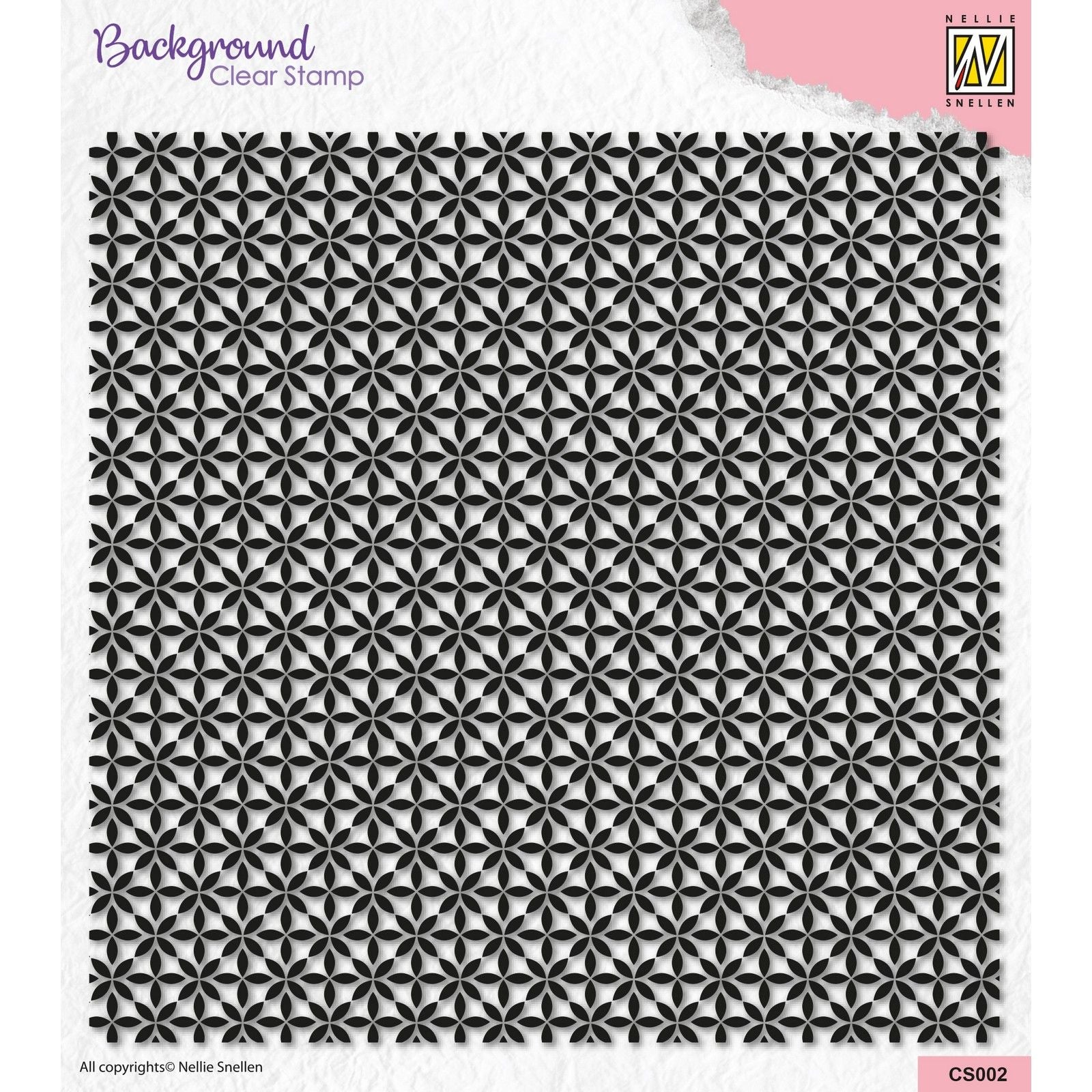 Nellie's choice • background clear stempel stars