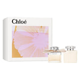 Chloe chloé signature geschenkset eau de parfum spray 50ml + bodylotion 100ml dames - afbeelding 1