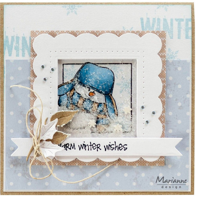 Marianne design • clear stamps dies atc stamp die set